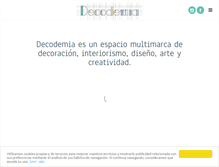 Tablet Screenshot of decodemia.com
